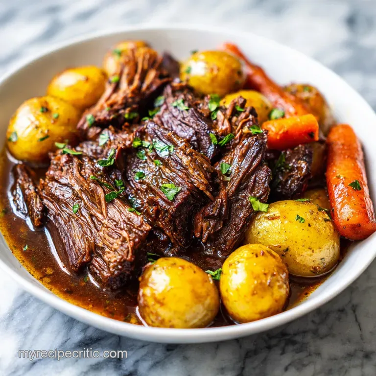Mississippi Pot Roast: Velvety & Tender