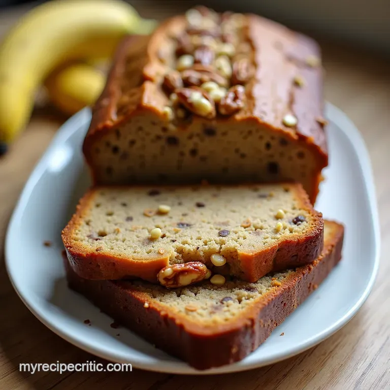 The Never Fails Seriously Moist Banana Nut Bread