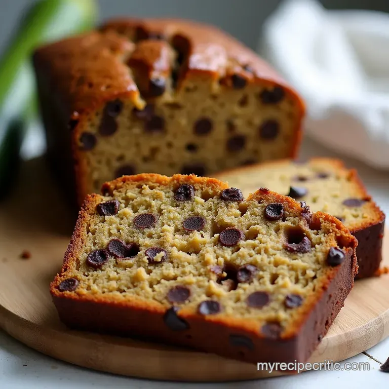 The Ultimate Gardeners Delight Chocolate Chip Zucchini Bread