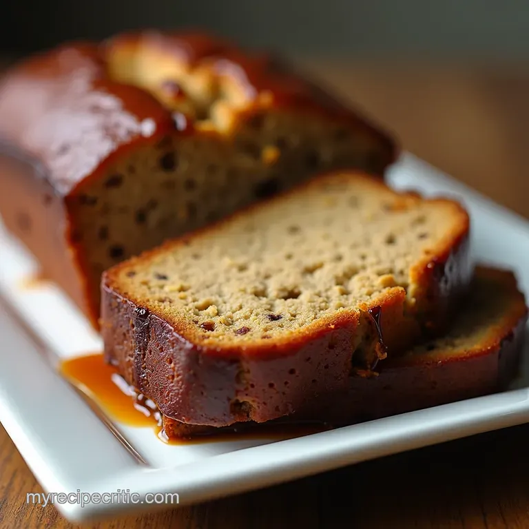 The Ultimate Sticky Toffee Banana Loaf
