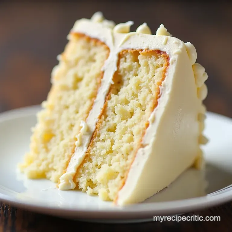 The Best Moist White Velvet Cake Recipe with Silky Buttercream