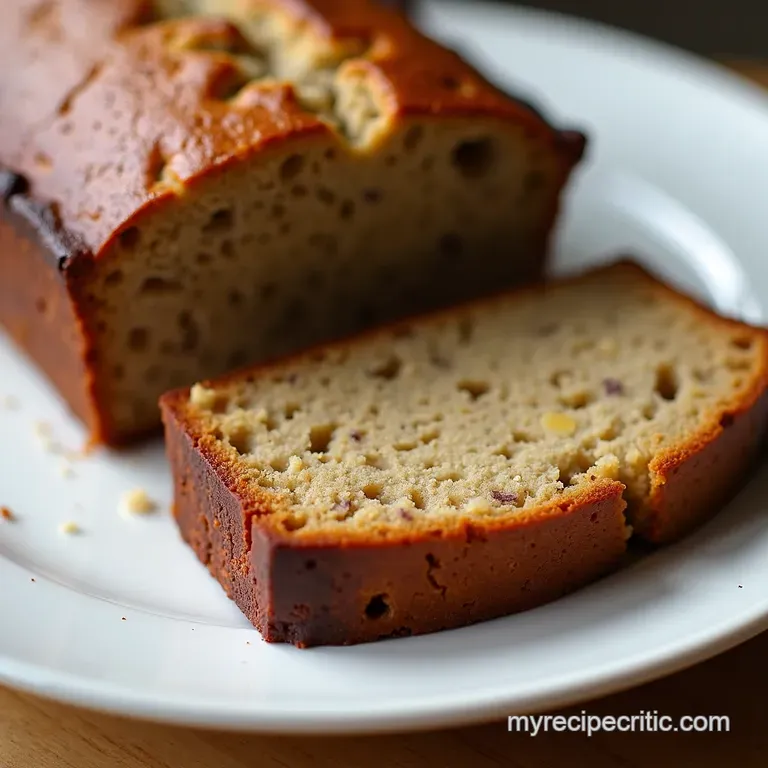 Nanas NotSoSecret Seriously Moist Banana Bread