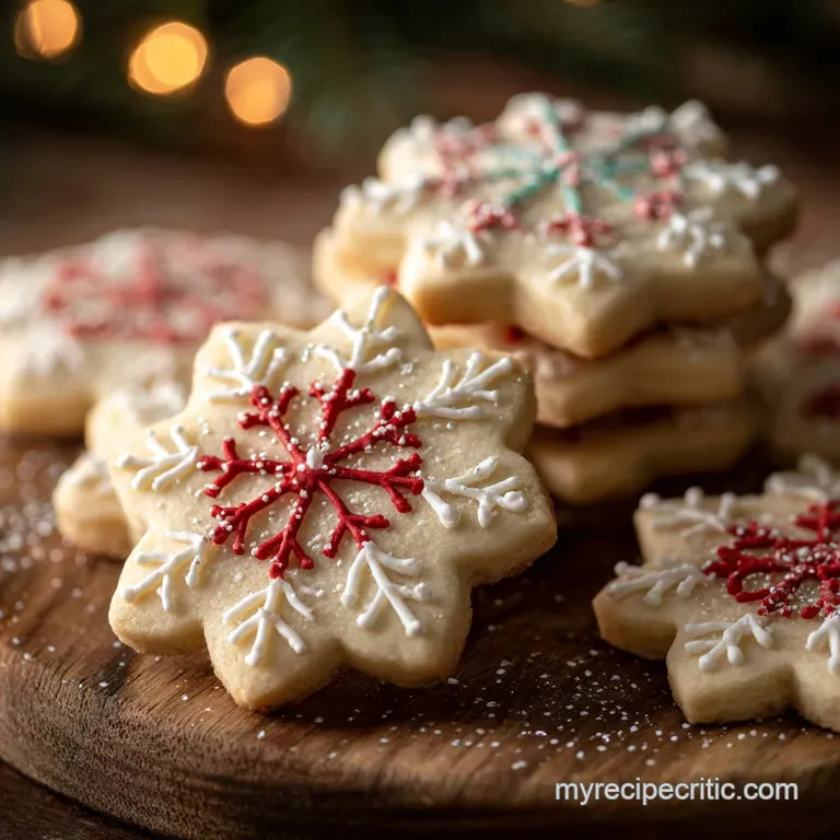 The Perfect Plate Chefs Nospread Sugar Cookies for Cutouts presentation