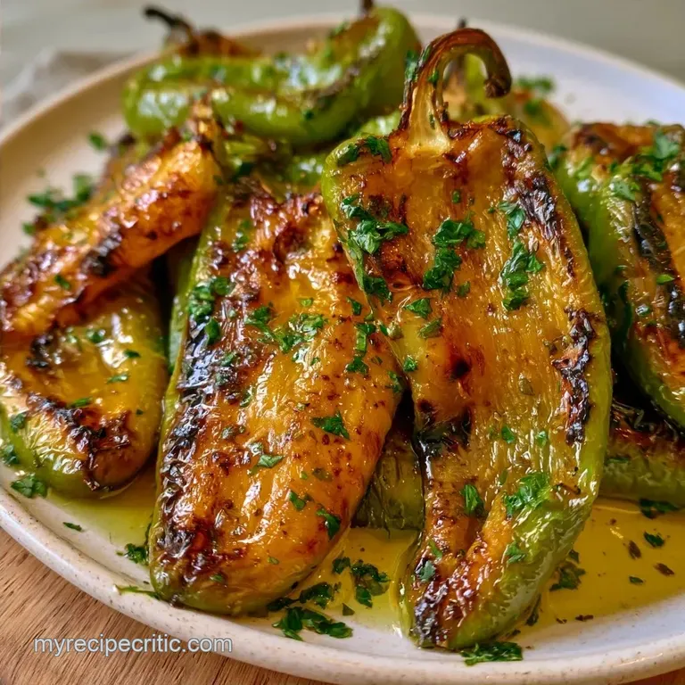 Oven Roasted Anaheim Peppers: Smoky and Charred
