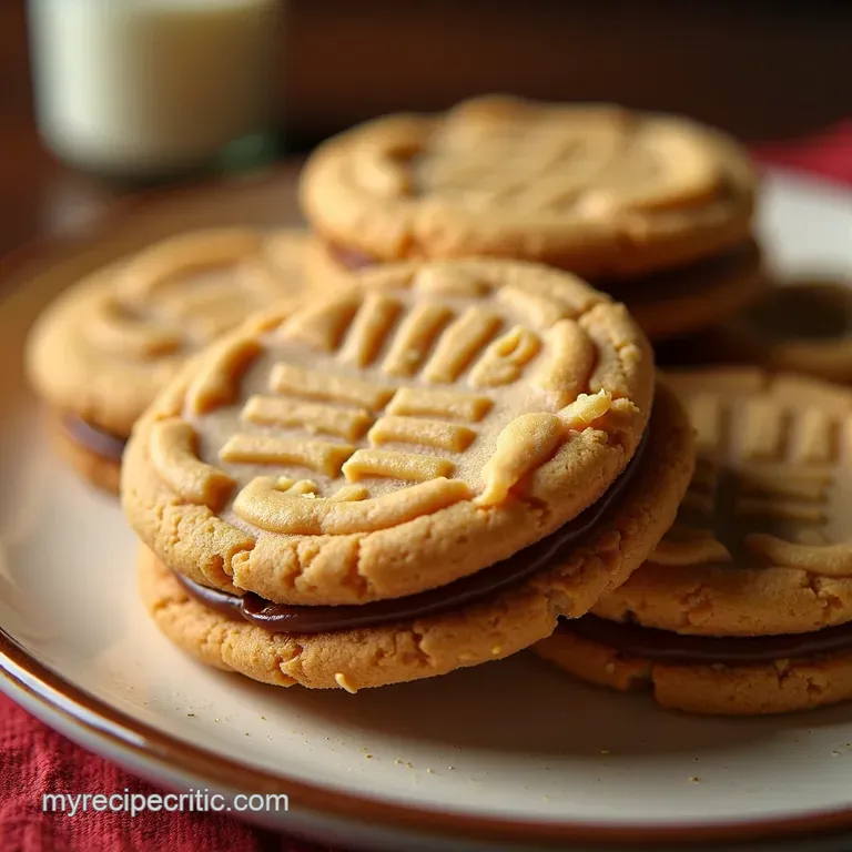 Peanut Butter Bliss the Ultimate Sandwich Cookies presentation