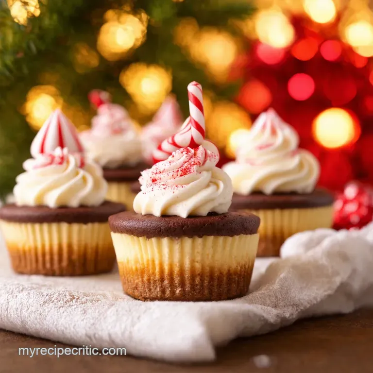 Peppermint Pattys Peppermint Mini Cheesecakes a Festive Bite of Bliss presentation
