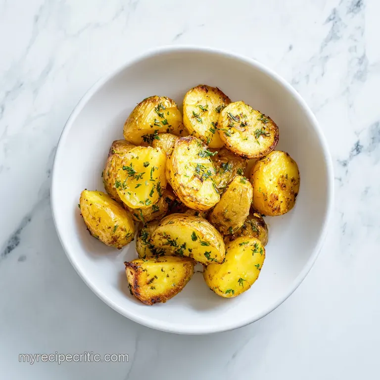 Perfect Crispy Greek Lemon Potatoes