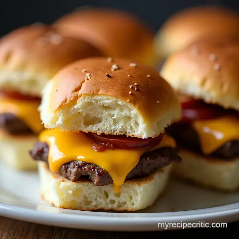 Philly Cheesesteak Sliders BiteSized Bliss