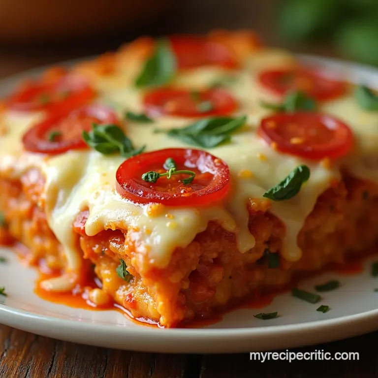 Pizza Casserole the Ultimate Comfort Food Mashup presentation