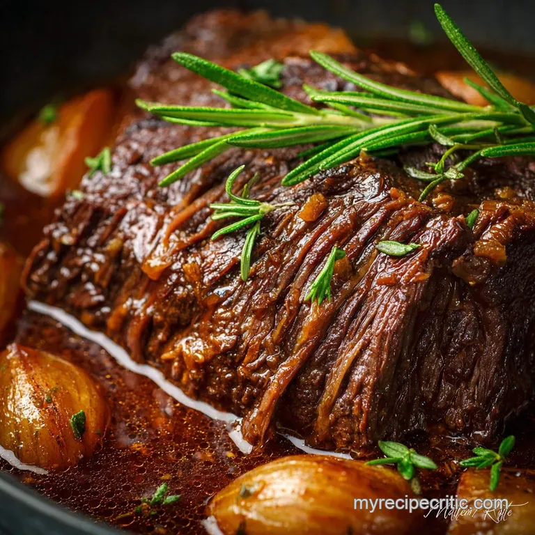 Pot Roast: Fork-Tender Pressure Cooker Magic presentation