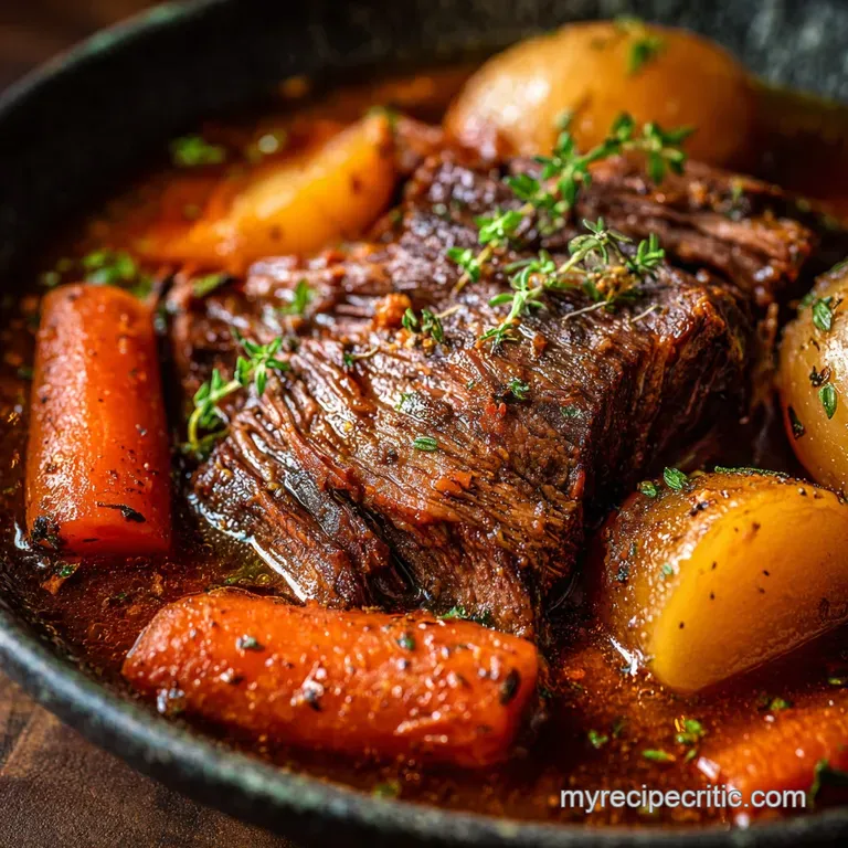 Pot Roast: Fork-Tender Pressure Cooker Magic