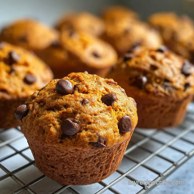 Pumpkin Chocolate Chip Muffins