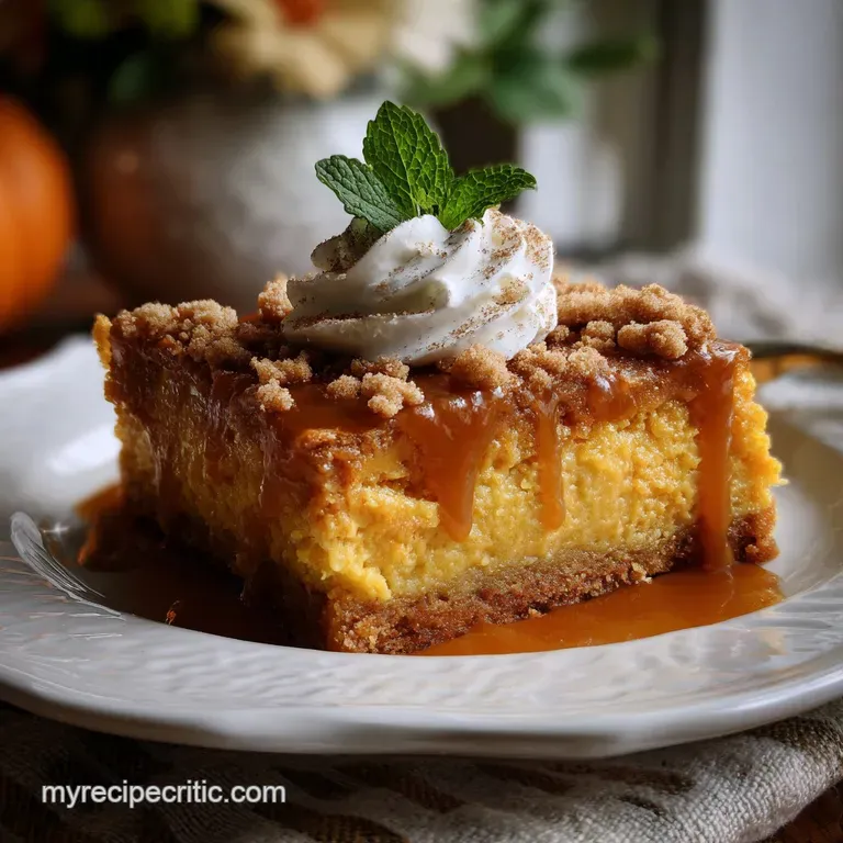 Fall Themed Dessert with Pumpkin Spice: Creamy Custard
