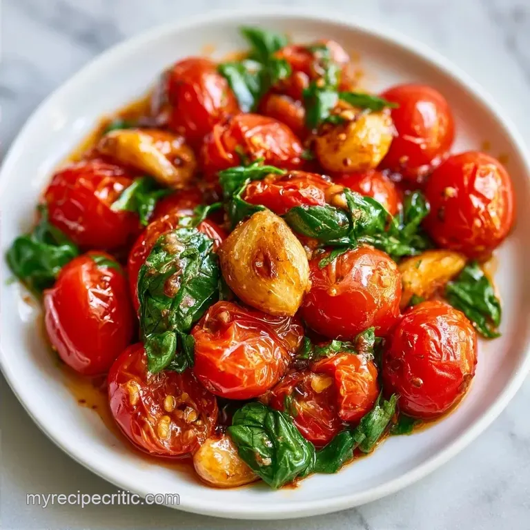 Roasted Cherry Tomato Sauce in 30 Minutes