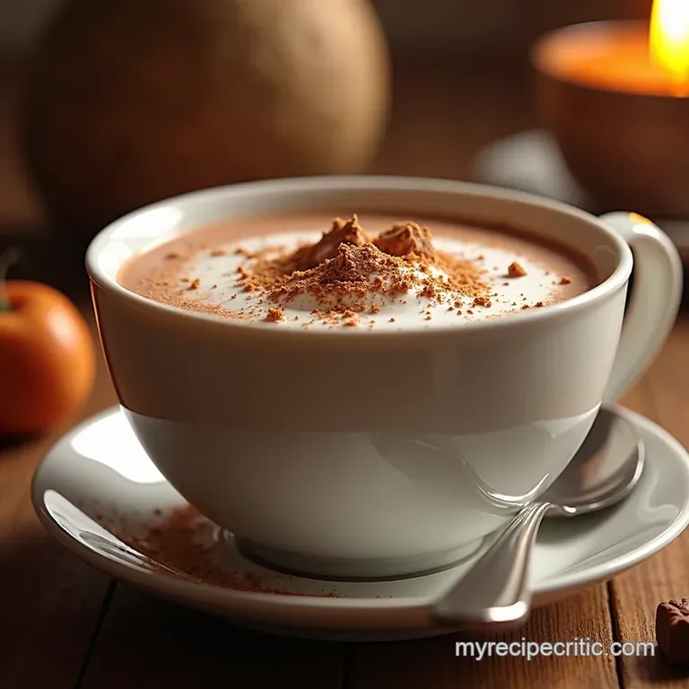 Quick Cozy the Ultimate Powdered Milk Hot Chocolate presentation