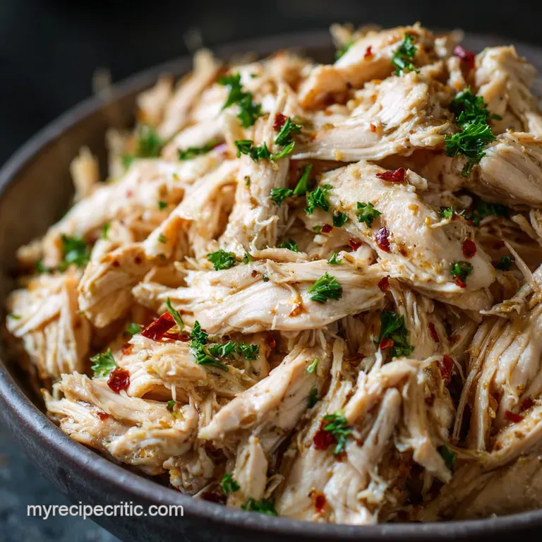 Instant Pot Shredded Chicken: Moist Versatile presentation