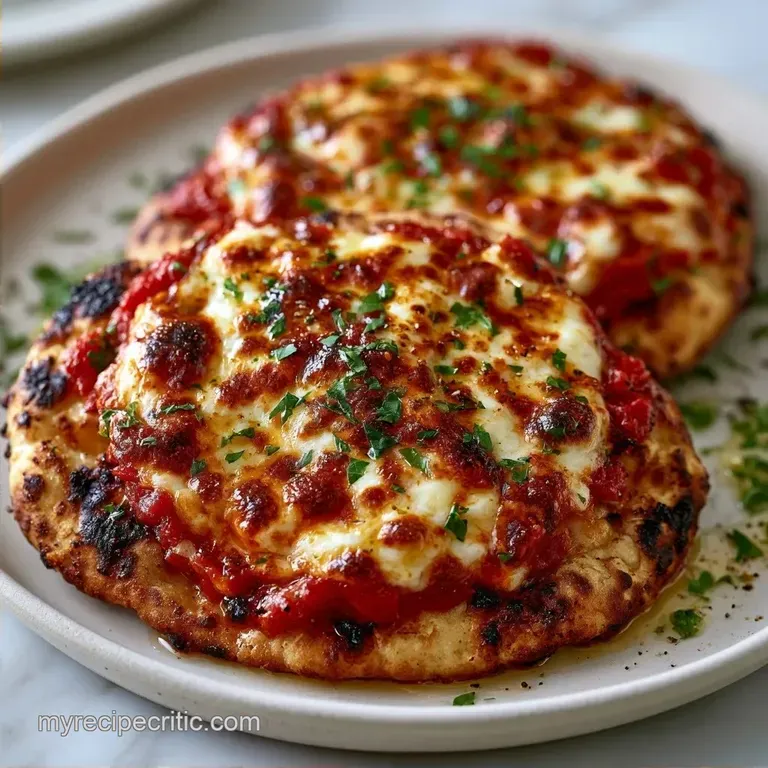 Quick Naan Bread Pizza in 15 Minutes