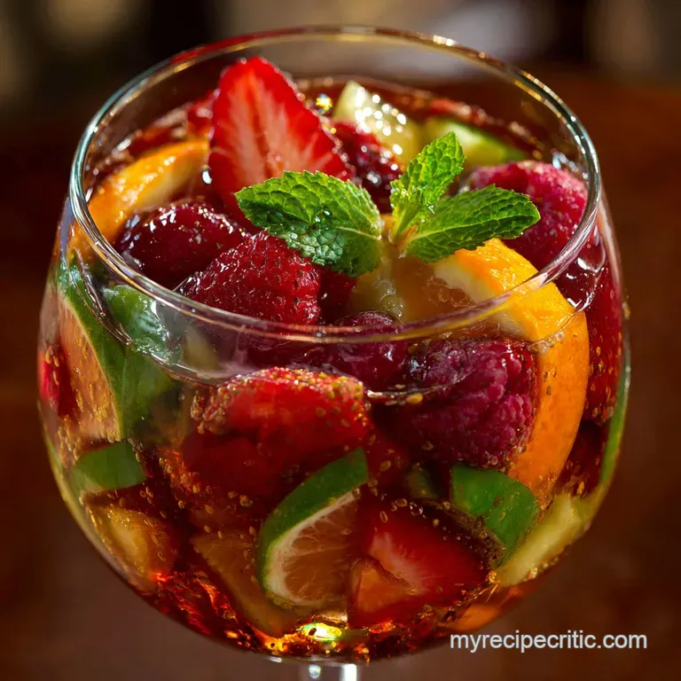 Rainbow Sangria: The Best Fruity Sangria Recipe for a Crowd