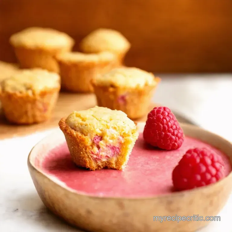 Raspberry Bliss Bites Creamy Dreamy Delightful presentation