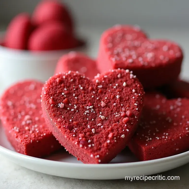 Red Velvet Heartbreakers Cake Mix Cookies