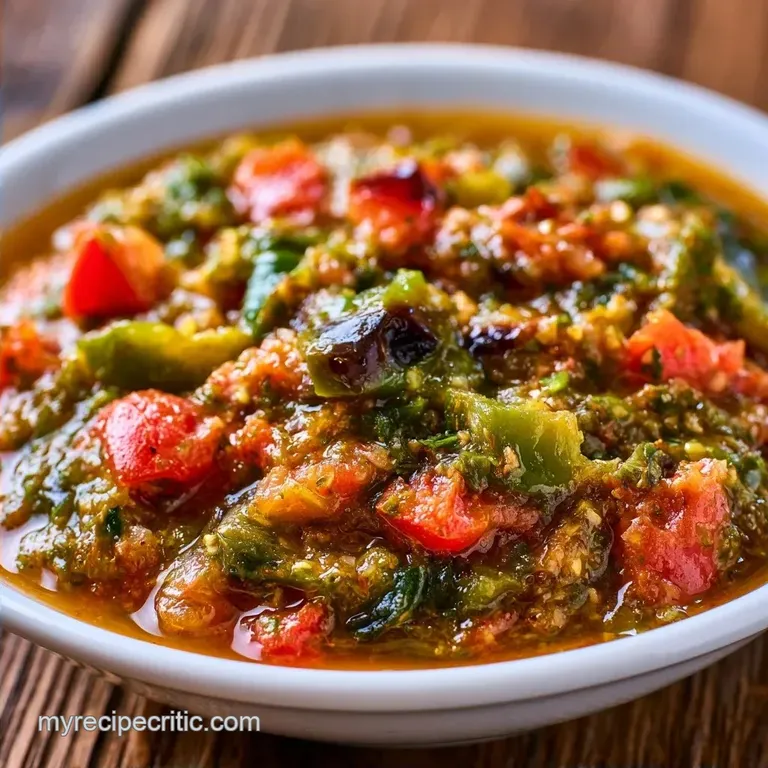 Smoky Roasted Anaheim Pepper Salsa