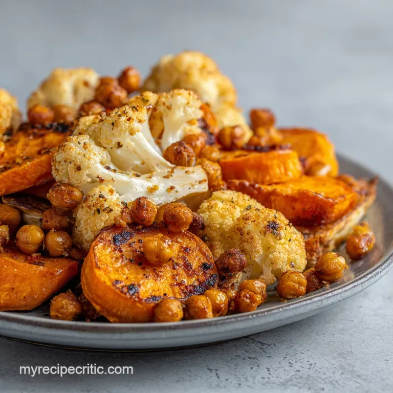 Vibrant roasted sweet potatoes and charred broccoli arranged neatly in a ceramic bowl with sliced avocado wedges.
