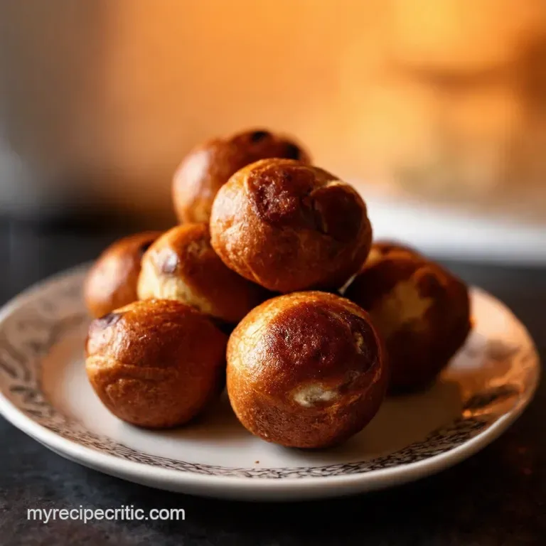 Rolo Pretzel Bites the Sweet Salty Showstopper presentation