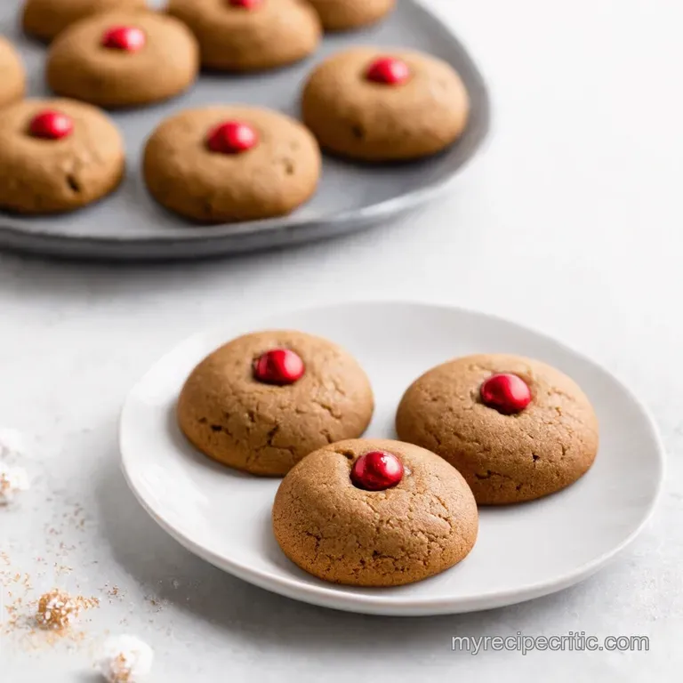 Rudolphs RedNosed Reindeer Cookies