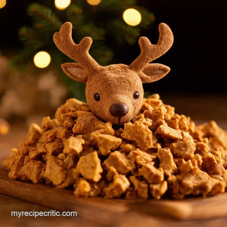 Rudolphs Reward Festive Reindeer Chow presentation