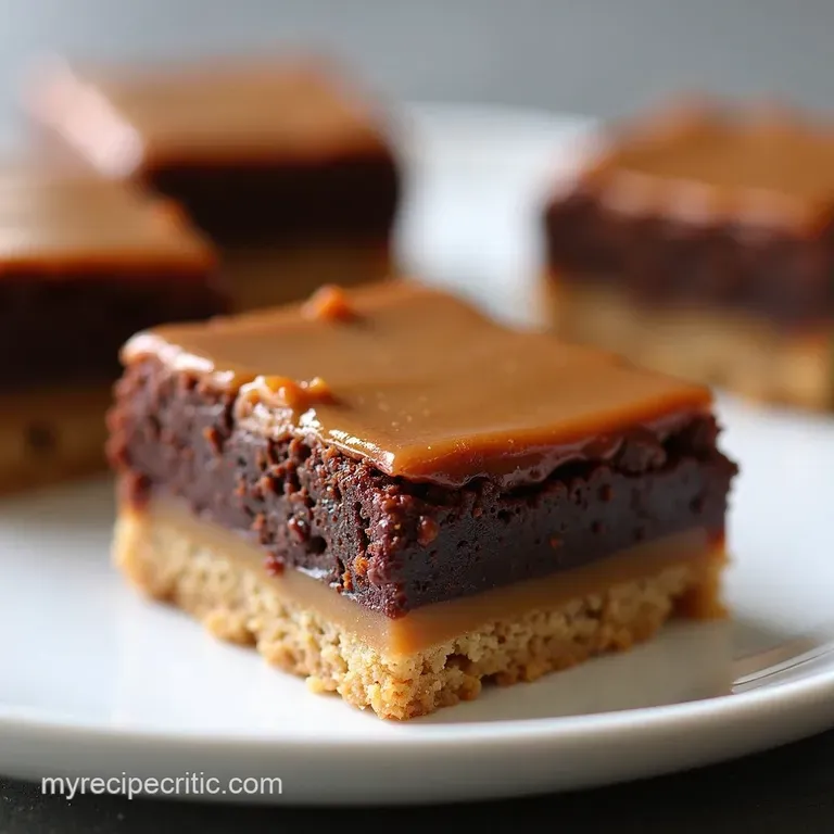 Salted Caramel Brownie Bars The Ultimate Sweet Salty Treat