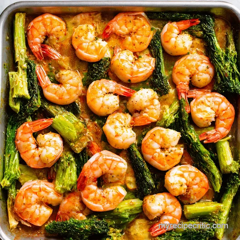 Sheet Pan Lemon Pepper Shrimp Veggies