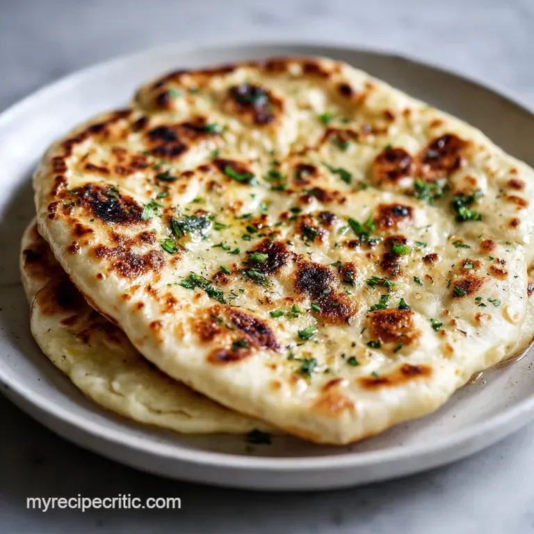 Simple Naan Bread Recipe with Yogurt