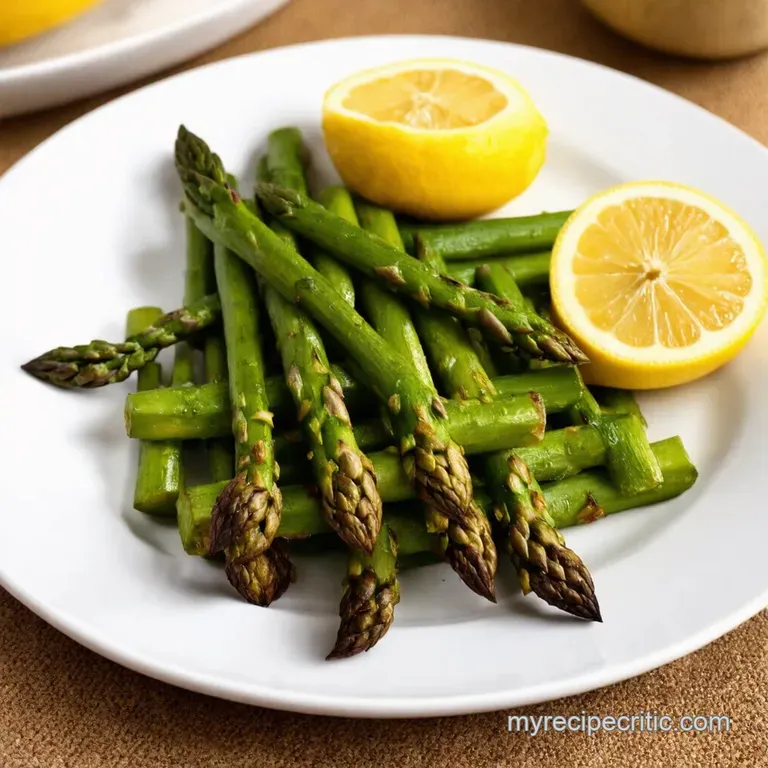 Simply Sensational Grilled Asparagus with Lemon and Garlic