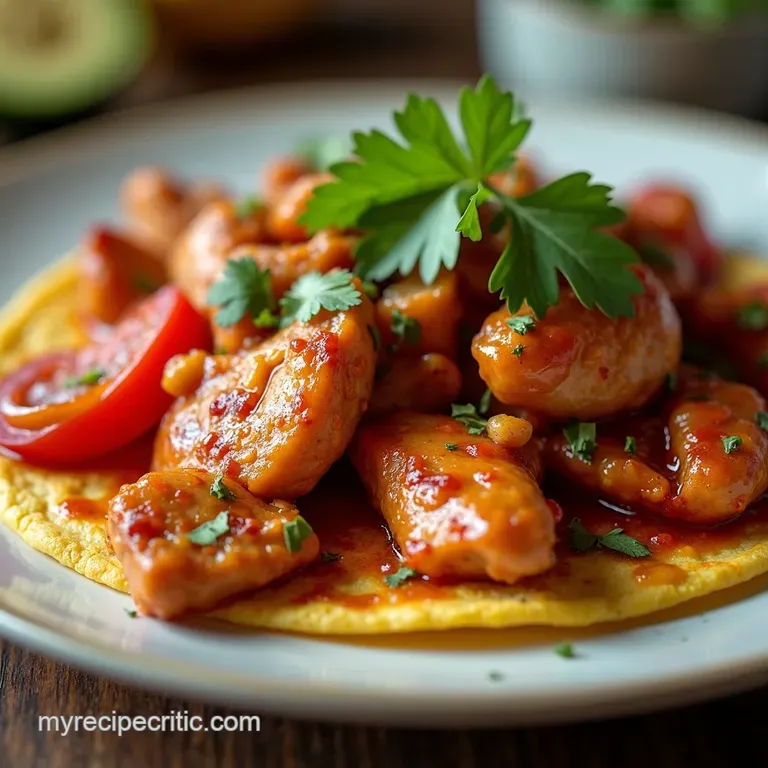 Sizzling Skillet Chicken Fajitas Fiesta in a Flash