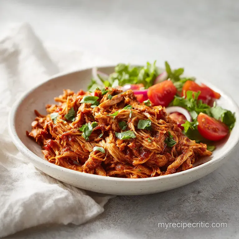 BBQ Pulled Chicken: Slow Cooker Feast