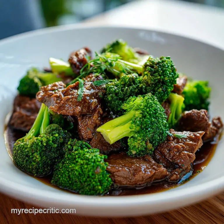 Slow Cooker Beef and Broccoli: Tender and Glazed