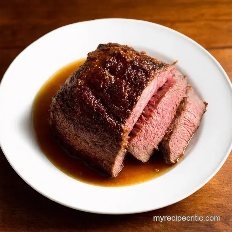 SlowBraised HoneyGarlic Brisket