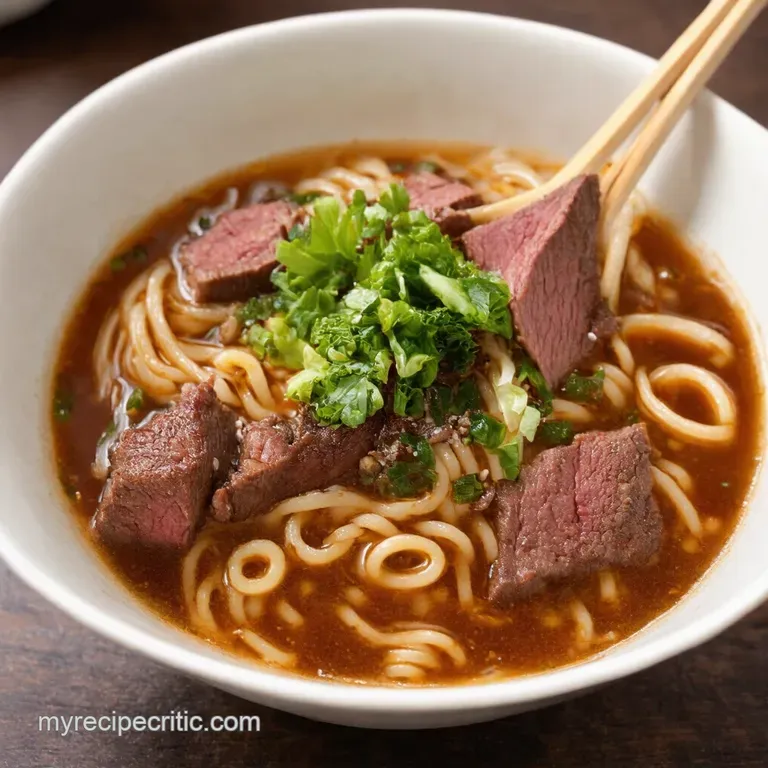 SlurpWorthy Slow Cooker Beef Ramen