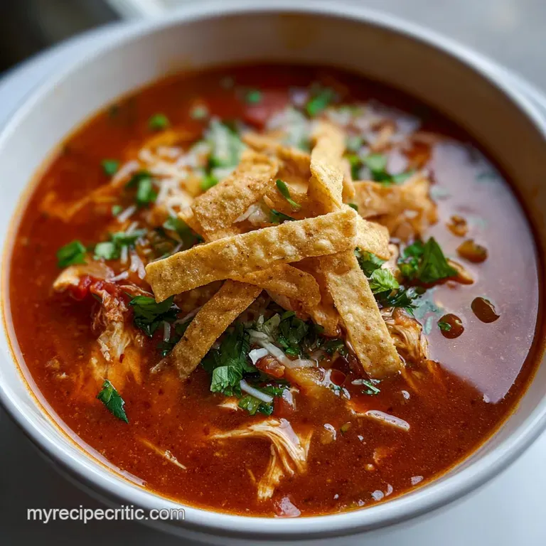 Tortilla Soup: The Ultimate Smoky Chicken Recipe