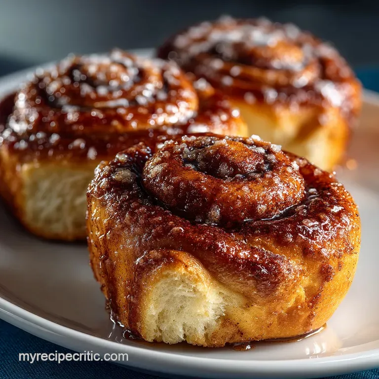 Cinnamon Rolls: Soft Fluffy Homemade Indulgence presentation