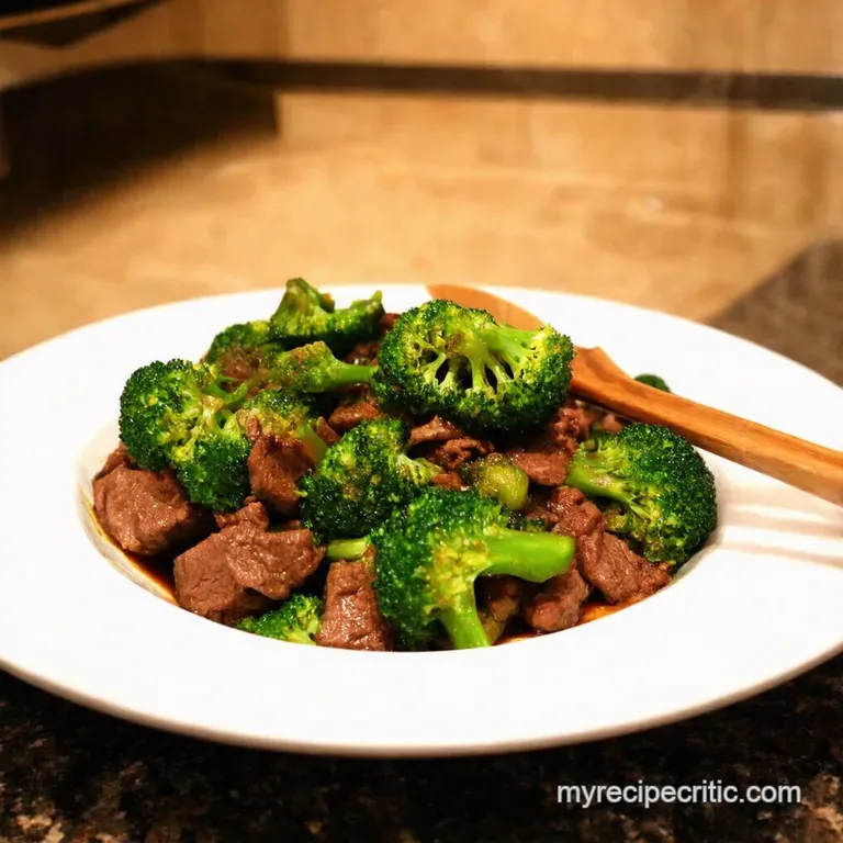 Speedy Beef Broccoli Stirfry Weeknight Warrior presentation