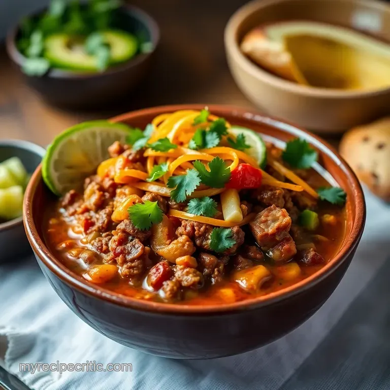 Speedy Beef Taco Soup Your Weeknight Fiesta