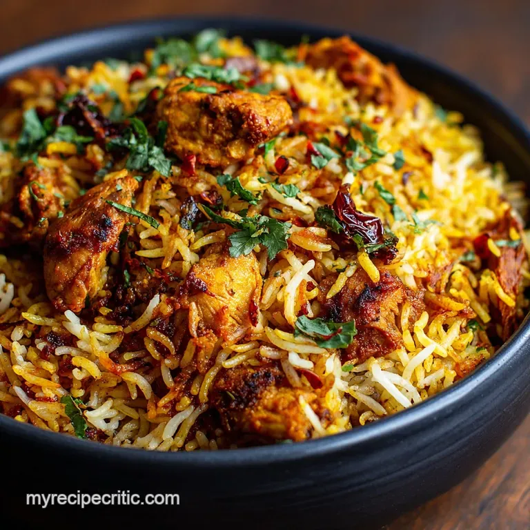 The Weeknight Maharaja Speedy Instant Pot Chicken Biryani