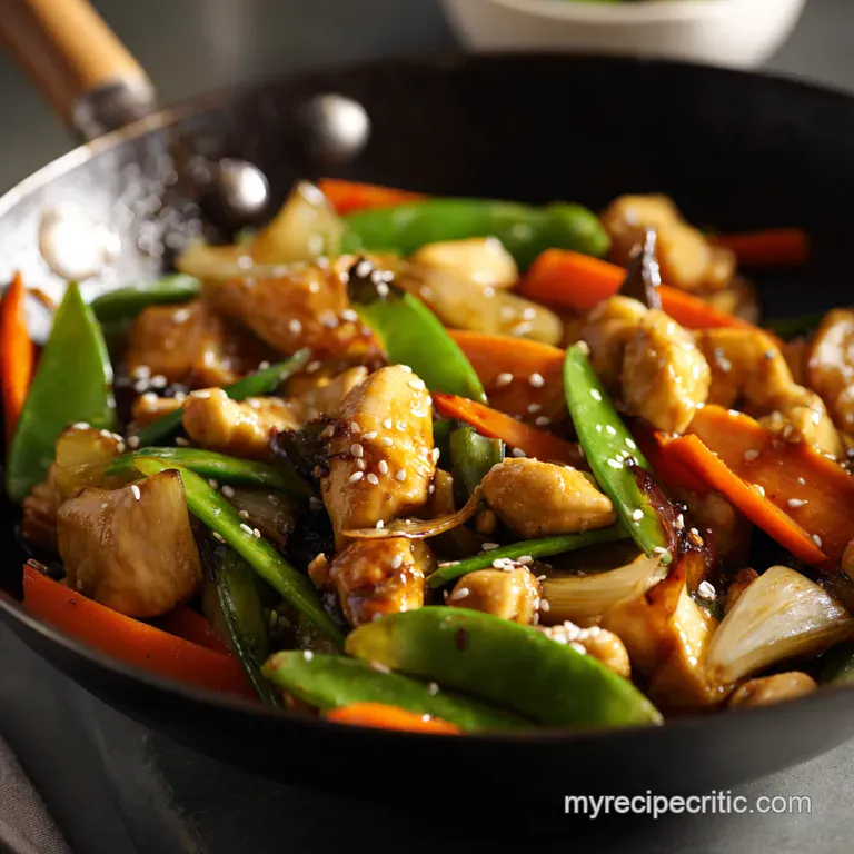 Speedy Sesame Chicken StirFry