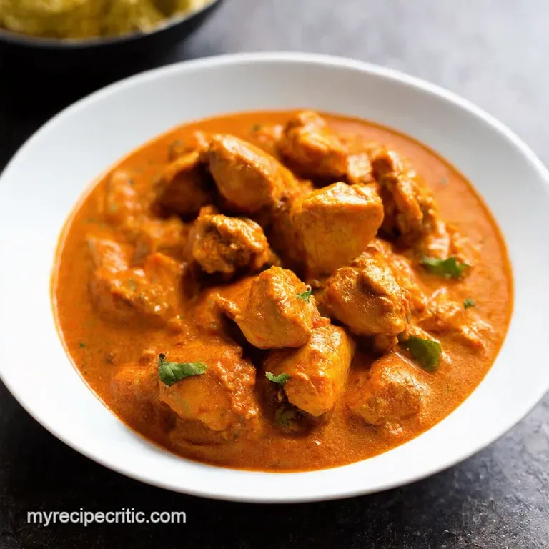 Spicy Butter Chicken Aromatic Indian Comfort Food