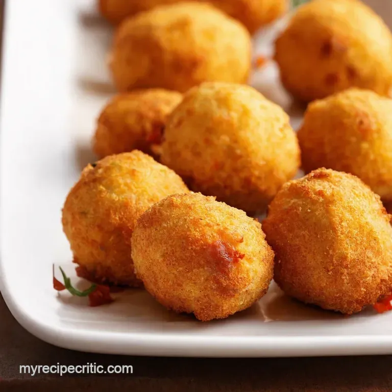 Spicy Chorizo Manchego Croquettes with Smoked Paprika Aioli
