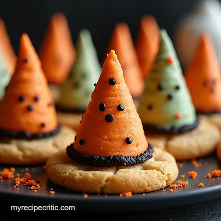 Spooktacular Witch Hat Cookies