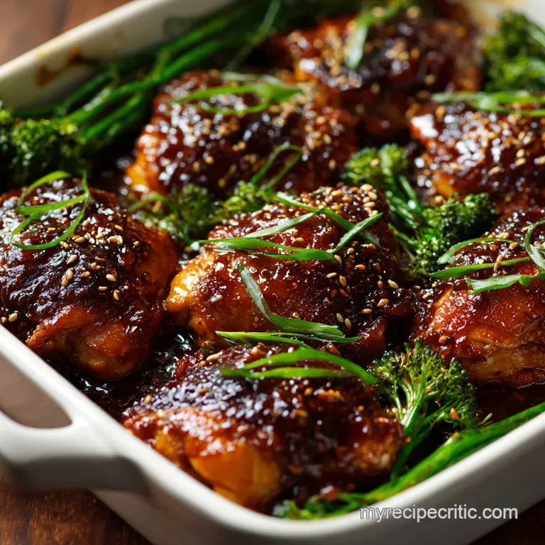 Teriyaki Chicken Casserole: Sticky Savoury Weeknight Dinner Dash
