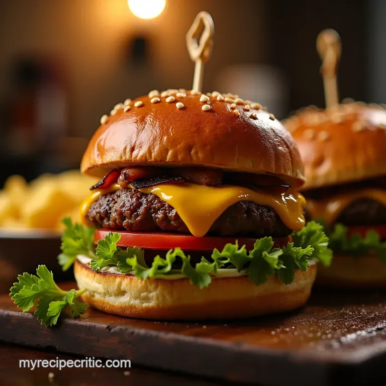 The Ultimate Stovetop Smash Juicy Charred PubStyle Burgers That Beat the Grill presentation