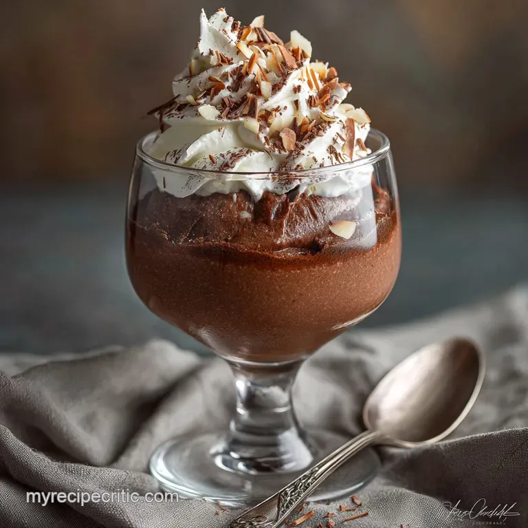 Sugar Free Desserts The Easiest Velvet Dark Chocolate Mousse Recipe